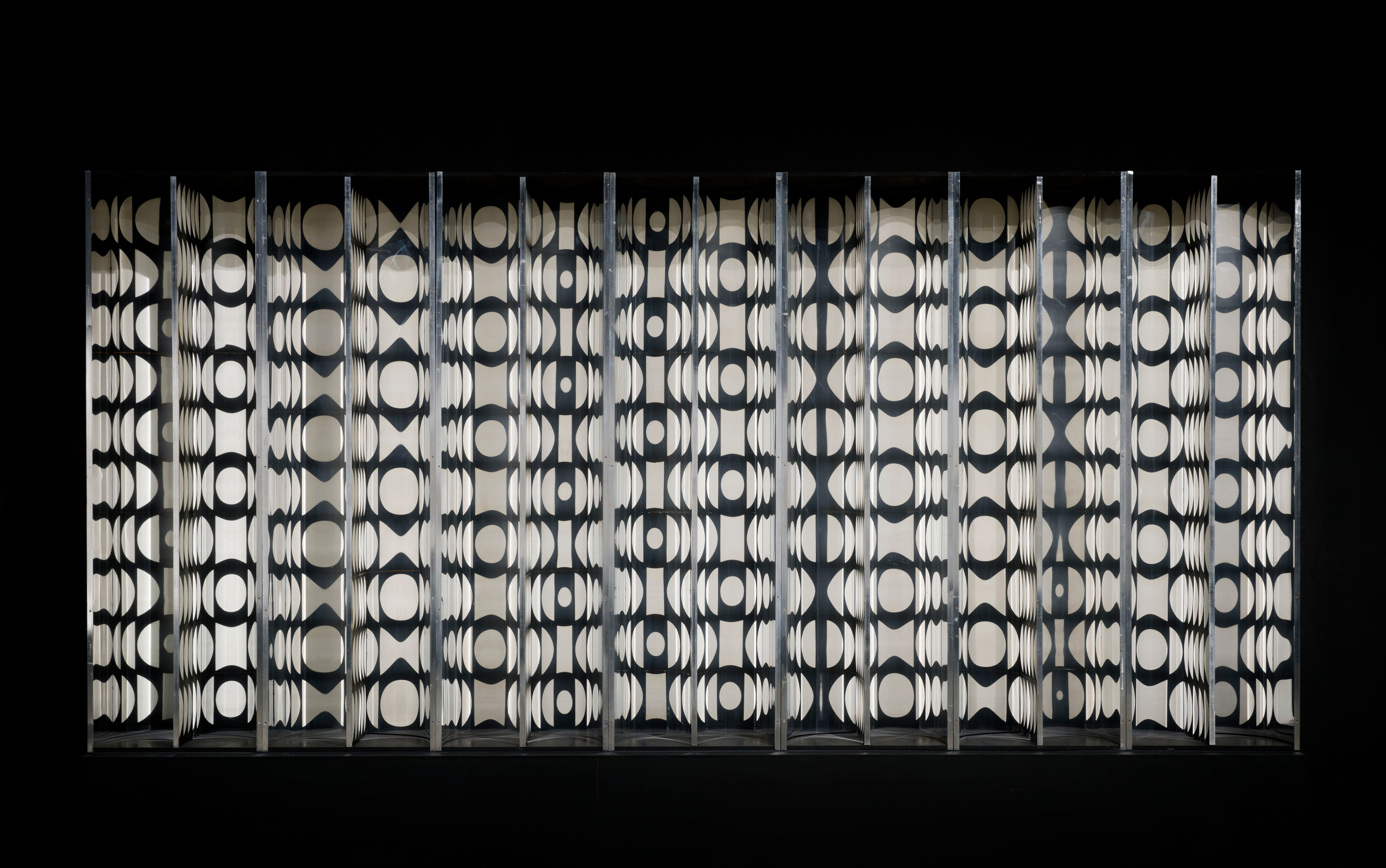 Julio Le Parc, Mural : virtual circles