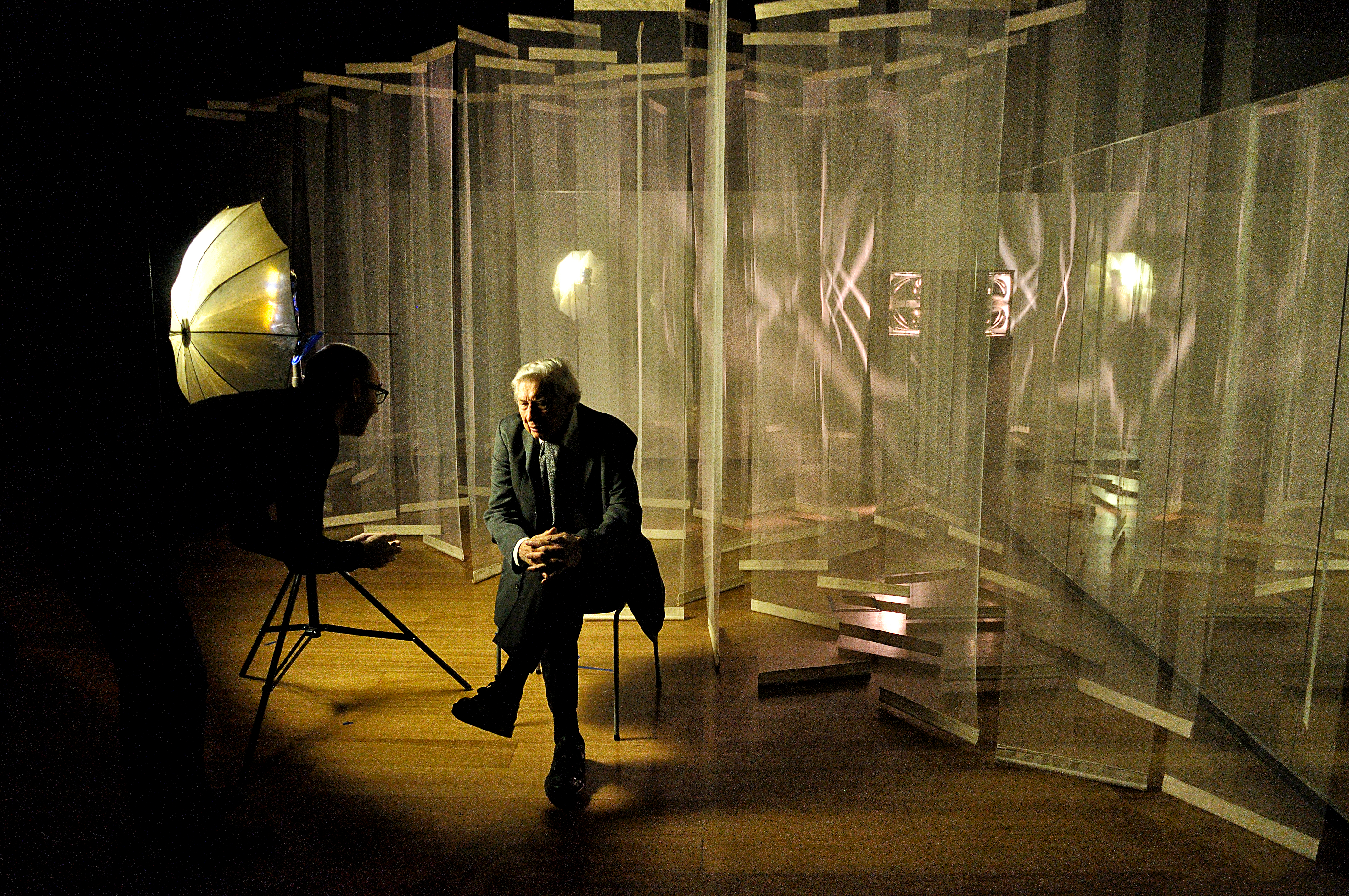 Julio Le Parc, Séance photo Malba 2014