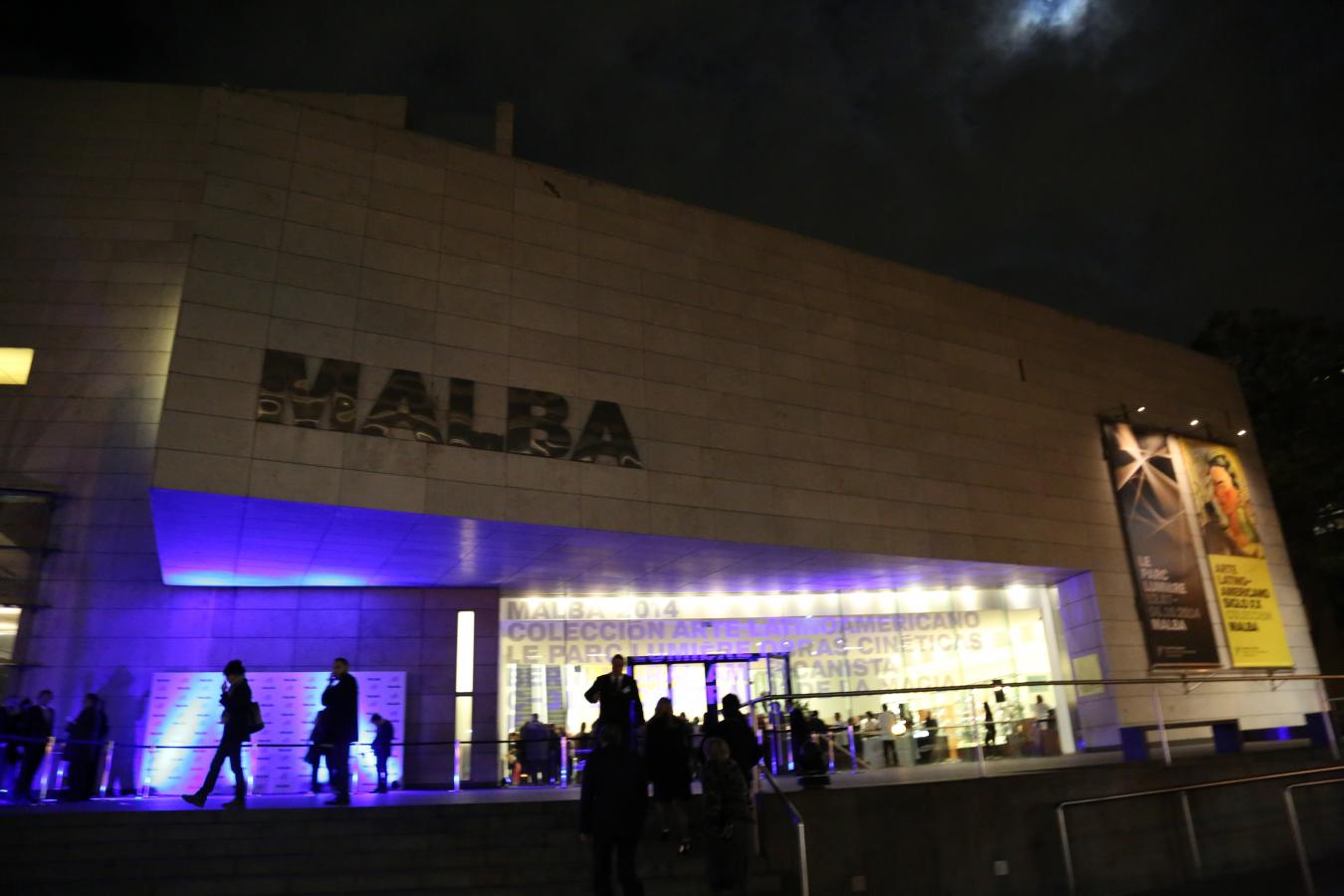 Vue sur le Malba de nuit, 2014