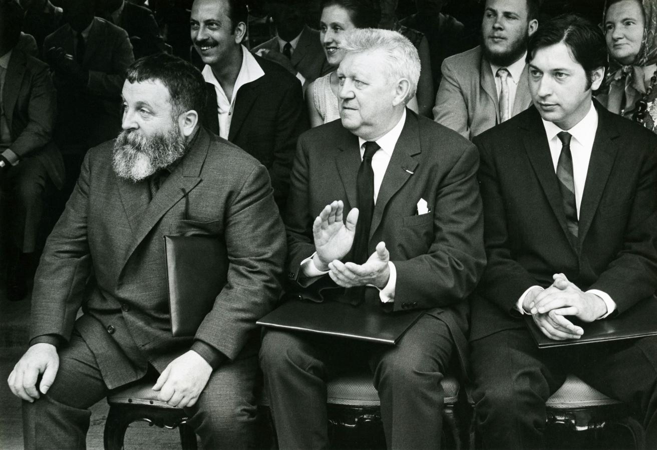 Etienne Martin, Robert Jacobsen et Julio Le Parc, Biennale de Venise 1966
