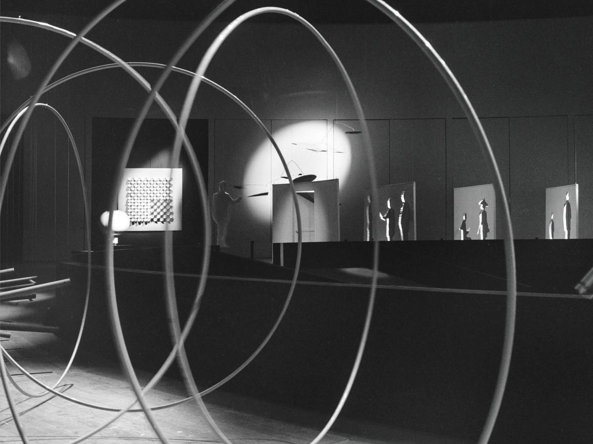 Julio Le Parc, vue de l'exposition Grenoble 1968