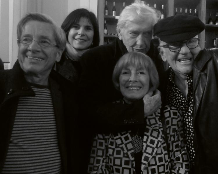 Avec la famille Morellet et Eli, Paris, 2013