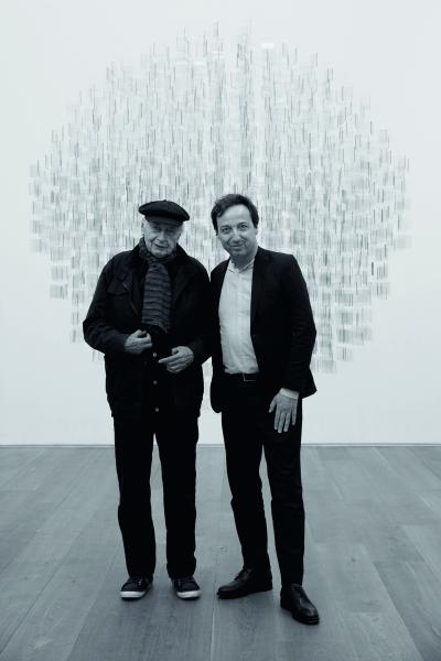 Avec Emmanuel Perrotin, New York, 2016