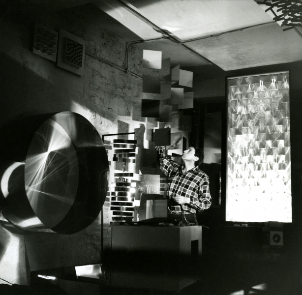 Julio Le Parc, atelier du GRAV, 1962