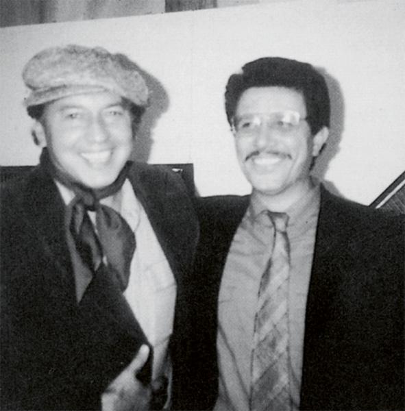 Avec Alberto Biasi, 1983