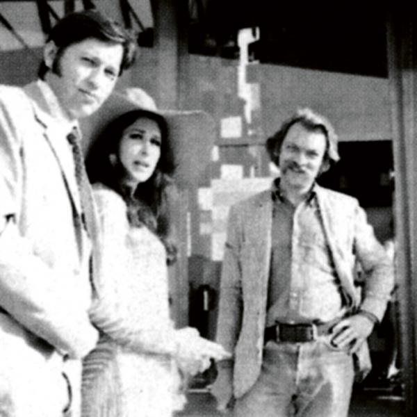 Avec Martha et Antonio Segui, Saint-Laurent-du-Pont, 1967
