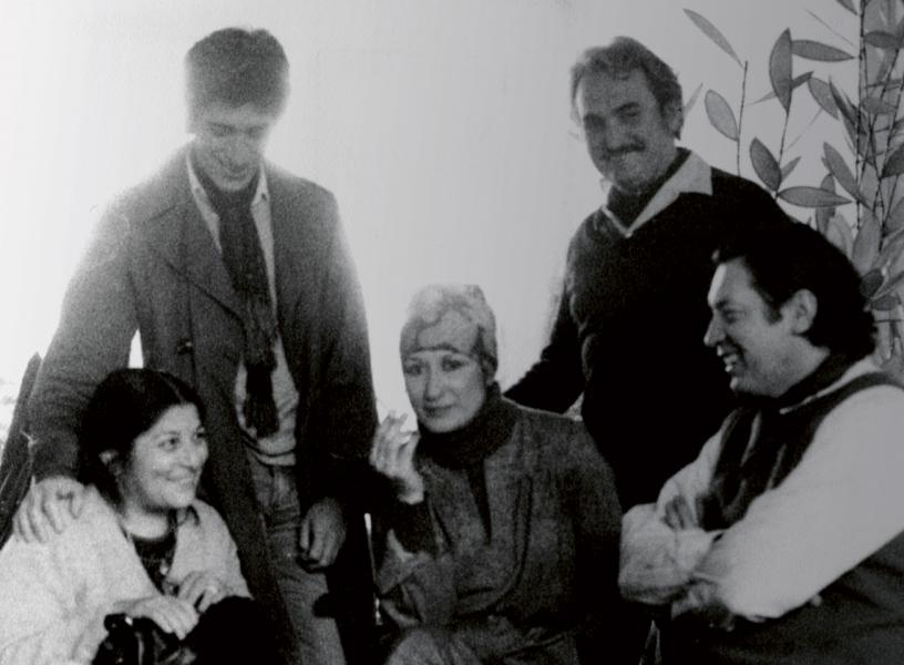 Avec Mercedes Sosa, Martha et Juan Pons, 1973