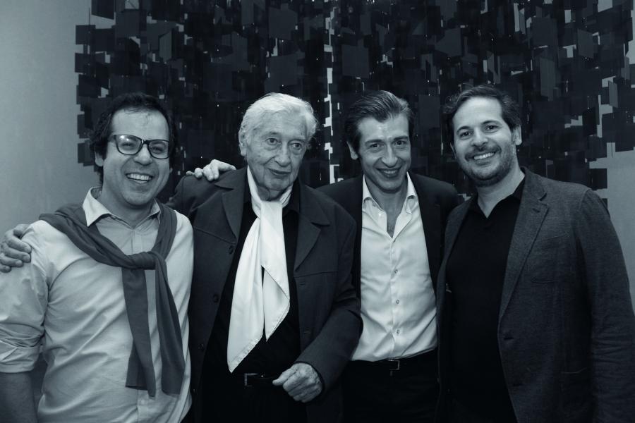 Avec Daniel Roesler, Yamil et Alexandre Roesler, São Paulo, 2013