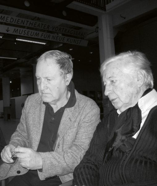 Avec Makco Mestrovich, Karlsruhe, 2009