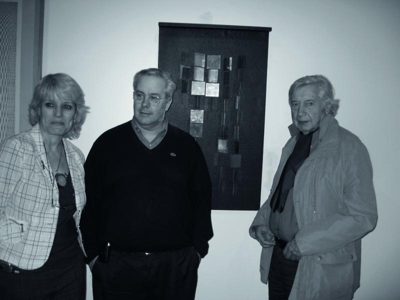 Avec Oscar Smoljan et son épouse, Neuquen, 2006