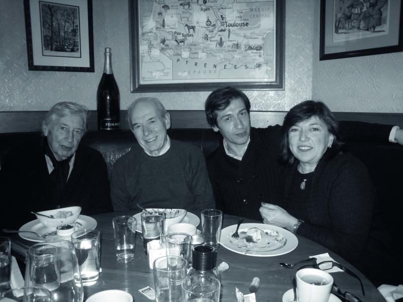 Avec Pascual Ruggero, Yamil et Pati Ruggero, New York, 2010