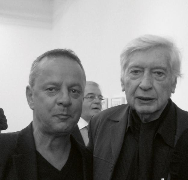 Avec Hans-Michael Herzog, Zurich, 2015