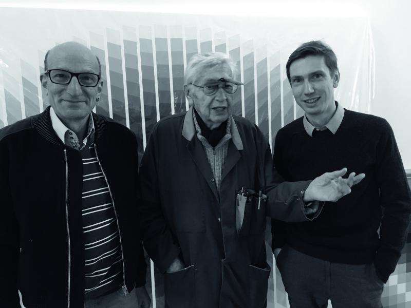 Avec Olivier Salon et Sylvain Courbois, Cachan, 2018
