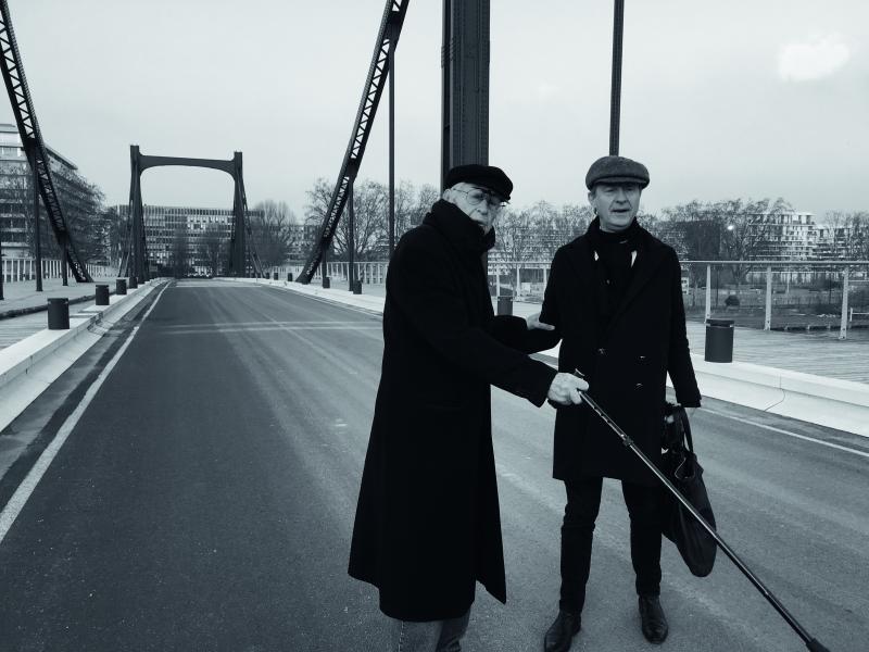 Avec Jérôme Sans, Paris, 2017