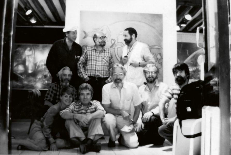 Espace latino-américain ; Tomasello, Le Parc, Noé, Piza, Krasno, Mme Matta, Matta, Novoa, Netto, Paris, 1981