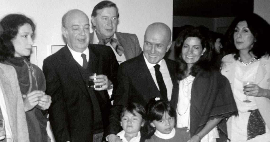 Avec Martha, Sergio Camargo et Edgar Negret, Bogotá, 1983