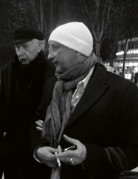 Avec Chus Burés, Paris, 2013