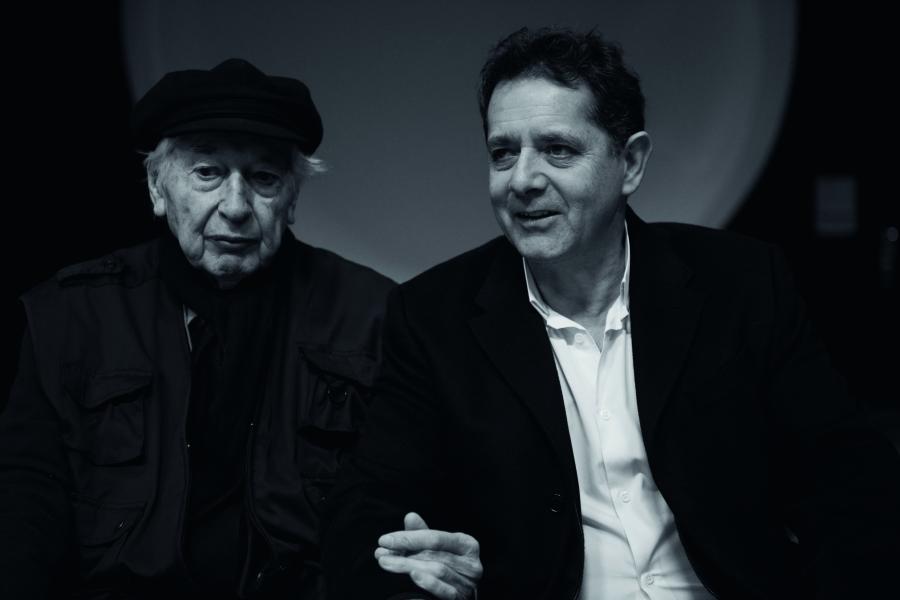 Avec Jean de Loisy, Paris 2013